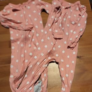 2 toddler girls pjs